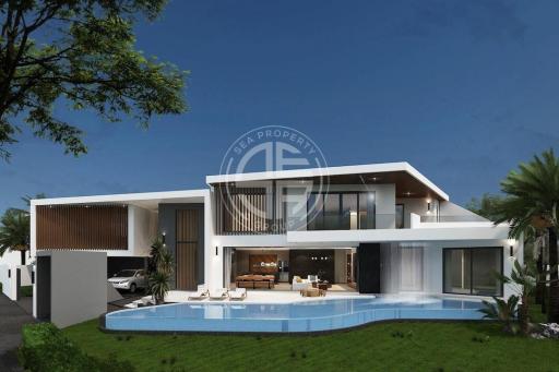 5 Bedrooms modern pool villas in Pasak