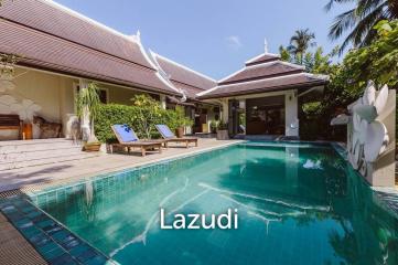 Thai-Balinese Style Villa 100m from the Beach