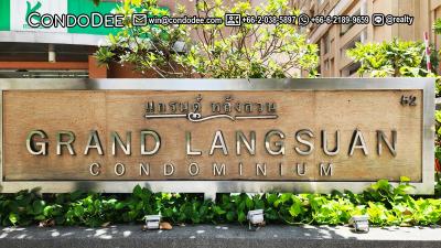 3-Bedroom Duplex Langsuan Chidlom Sale