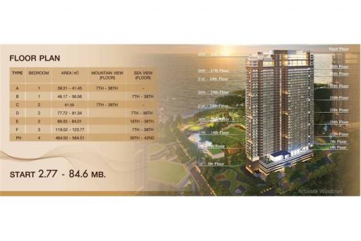 Condo on the beach - Luxury Condo in Bangsaen. - 92001014-78