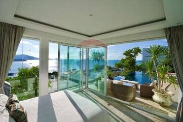 180 Degrees Ocean View 5 Bedrooms Villa 350 M. To Bangrak beach