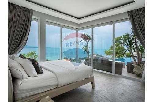 180 Degrees Ocean View 5 Bedrooms Villa 350 M. To Bangrak beach