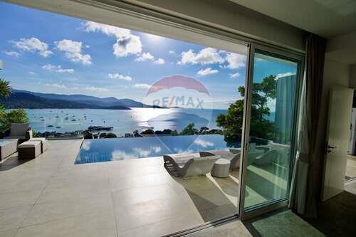 180 Degrees Ocean View 5 Bedrooms Villa 350 M. To Bangrak beach