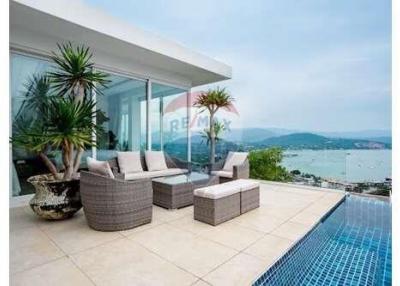 180 Degrees Ocean View 5 Bedrooms Villa 350 M. To Bangrak beach