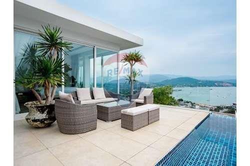 180 Degrees Ocean View 5 Bedrooms Villa 350 M. To Bangrak beach