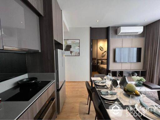 2-BR Condo at The Fine Bangkok Thonglor-Ekamai near BTS Thong Lor