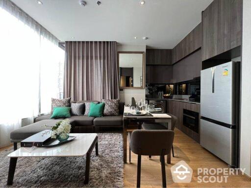 2-BR Condo at The Fine Bangkok Thonglor-Ekamai near BTS Thong Lor