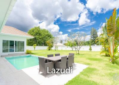 Great Value 3 Bed Pool Villa with large land plot