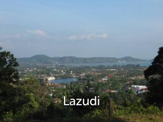 2,888 SQ.M. Land In The Hills Above Wat Chalong With Breathtaking Sea Views