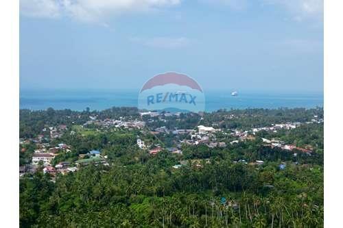 Sea and Sunset View Land in Lipa Noi, Samui for Sale