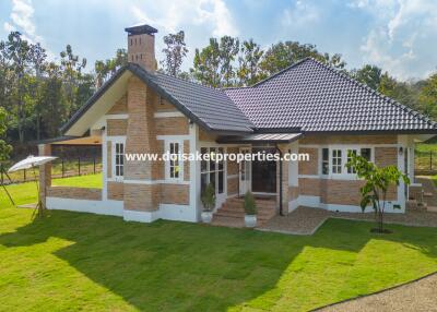 Beautiful Brand New 3-Bedroom English Country Cottage Home for Sale in Huai Sai, Mae Rim