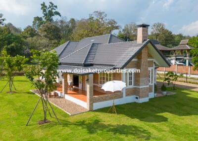 Beautiful Brand New 3-Bedroom English Country Cottage Home for Sale in Huai Sai, Mae Rim