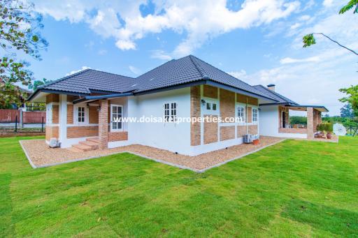 Beautiful Brand New 3-Bedroom English Country Cottage Home for Sale in Huai Sai, Mae Rim