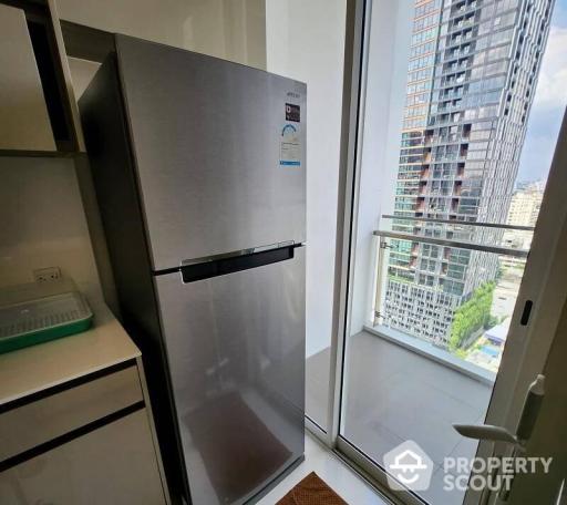 1-BR Condo at The Room Sathorn near BTS Saint Louis