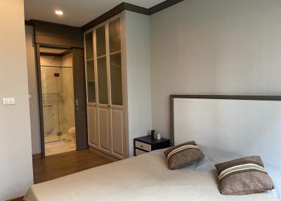 Modern bedroom with en suite bathroom
