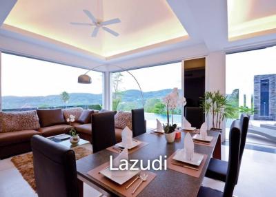 Panoramic Ocean-view Luxury Villa For Sale In Layan