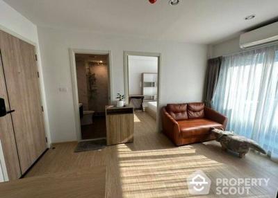 2-BR Condo at The Excel Ratchada 18 near MRT Huai Khwang