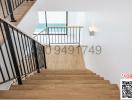 Modern Staircase with Ocean View