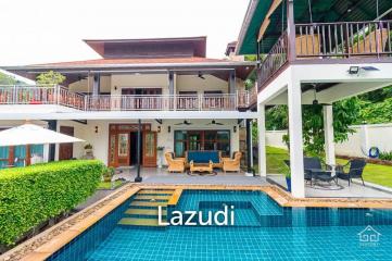 WHITE LOTUS 1 : Luxurious 2 Storey villa with 5 Bed near town