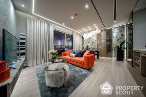 2-BR Condo at Rhythm Charoenkrung Pavilion near BTS Saphan Taksin