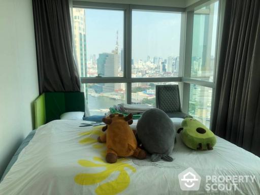 3-BR Condo at The River Condominium near BTS Saphan Taksin