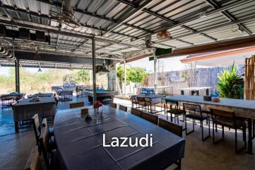 HOUSE + RESTAURANT FOR SALE : 4 bed on good location