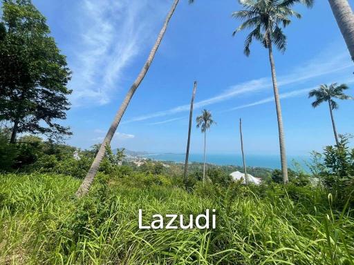 Exclusive Sea View Land Plot in Chaweng Noi