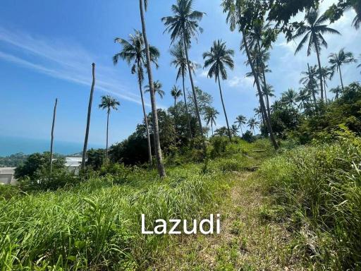 Exclusive Sea View Land Plot in Chaweng Noi