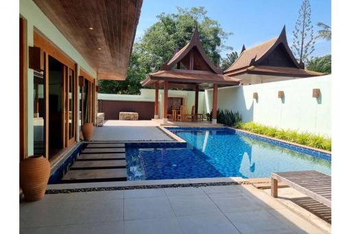 Thai Style Villa for rent at Bangrak Koh Samui