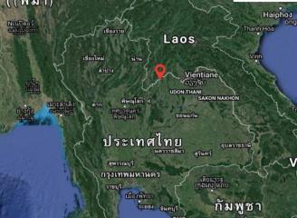 10+ Rai Of Breathtaking Land For Sale With Mekong River Frontage In Bu Hom, Chiang Khan, Loei, Thailand.