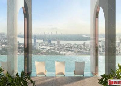Life Asoke Rama 4  Resale Loft Unit on Top Floors at this Exclusive New High-Rise Condo by Leading Developers with River Views at Rama 4 Road by Asoke and Phrom Phong
