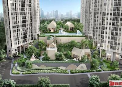 New High-Rise Condo Community with Excellent Facilities and Fully Furnished at Ratchada-Rama 9 - 1 Bed Units