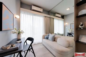 New High-Rise Condo Community with Excellent Facilities and Fully Furnished at Ratchada-Rama 9 - 2 Bed Plus Units