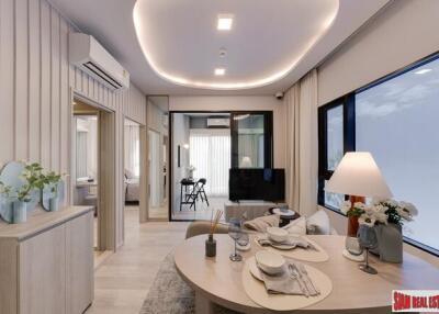 New High-Rise Condo Community with Excellent Facilities and Fully Furnished at Ratchada-Rama 9 - 2 Bed Plus Units