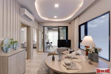 New High-Rise Condo Community with Excellent Facilities and Fully Furnished at Ratchada-Rama 9 - 2 Bed Plus Units