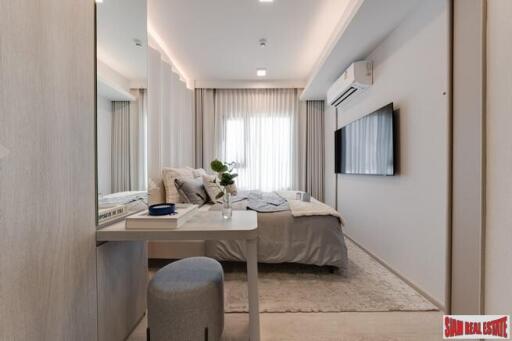 New High-Rise Condo Community with Excellent Facilities and Fully Furnished at Ratchada-Rama 9 - 2 Bed Plus Units