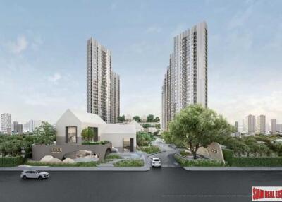 New High-Rise Condo Community with Excellent Facilities and Fully Furnished at Ratchada-Rama 9 - 2 Bed Plus Units