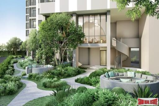 New High-Rise Condo Community with Excellent Facilities and Fully Furnished at Ratchada-Rama 9 - 2 Bed Plus Units