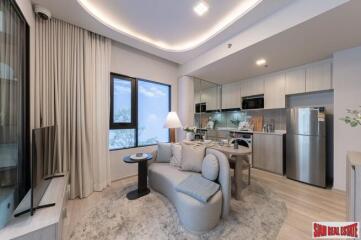 New High-Rise Condo Community with Excellent Facilities and Fully Furnished at Ratchada-Rama 9 - 2 Bed Plus Units