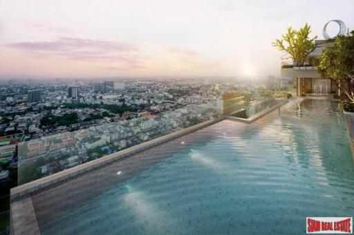 New High-Rise Condo with Roof Top Facilities next to BTS Pho Nimit, Krung Thonburi - Studio Units