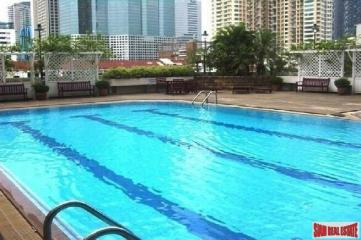 Sathorn Happy Land Tower  Large 164 Sqm Corner Unit Condo with Minimalist Styling and Lots of Natural Light