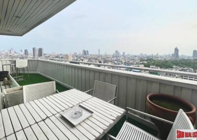 Sathorn Happy Land Tower - Large 164 Sqm Corner Unit Condo with Minimalist Styling and Lots of Natural Light