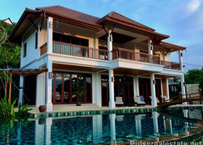 Panoramic Sea View 4-6 Bedroom Pool Villa for Sale in the Nai Harn/Rawai area of Phuket