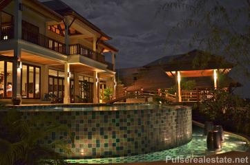 Panoramic Sea View 4-6 Bedroom Pool Villa for Sale in the Nai Harn/Rawai area of Phuket