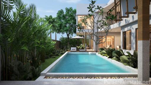 3-Bedroom Pool Villas in Baan Manik, Phuket - Built to Order - 3.5 km from Bluetree Waterpark