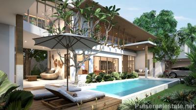 3-Bedroom Pool Villas in Baan Manik, Phuket - Built to Order - 3.5 km from Bluetree Waterpark