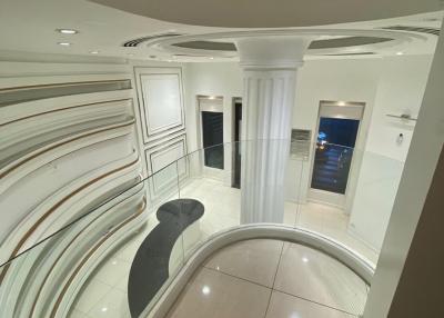 Modern interior design of a luxurious building