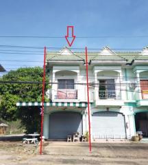 Commercial building next to Surat Thani-Takua Pa Road.