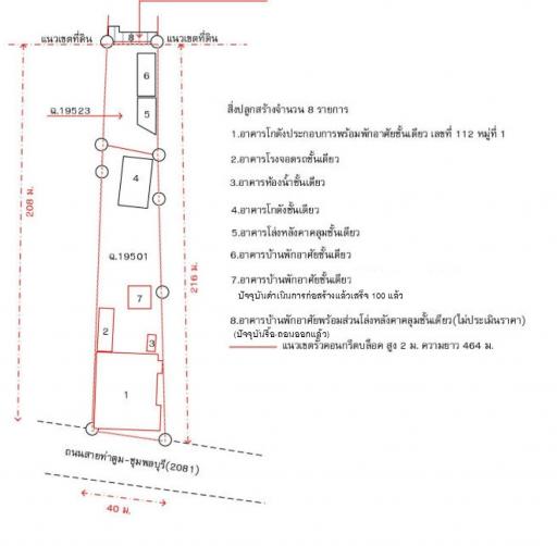 โกดัง ติดถนนถนน สายท่าตูม-พุทไธสง