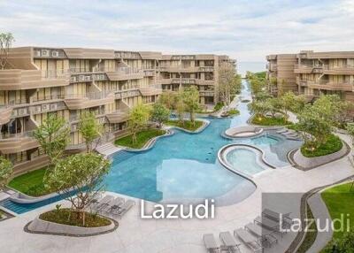 BAAN SAN NGAM : 2 Bed Beachfront Condo for sale